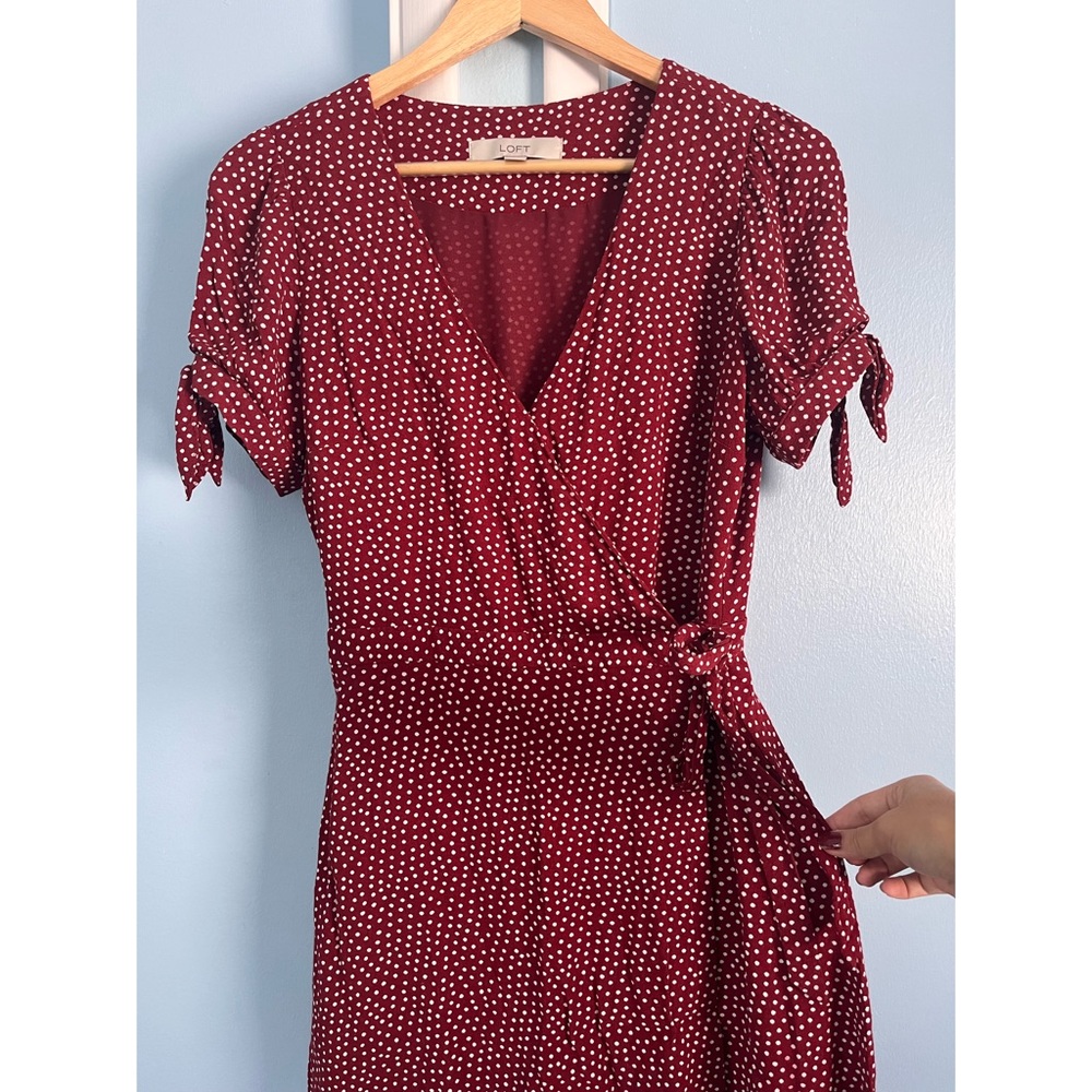 Red and White Polka Dot Romper